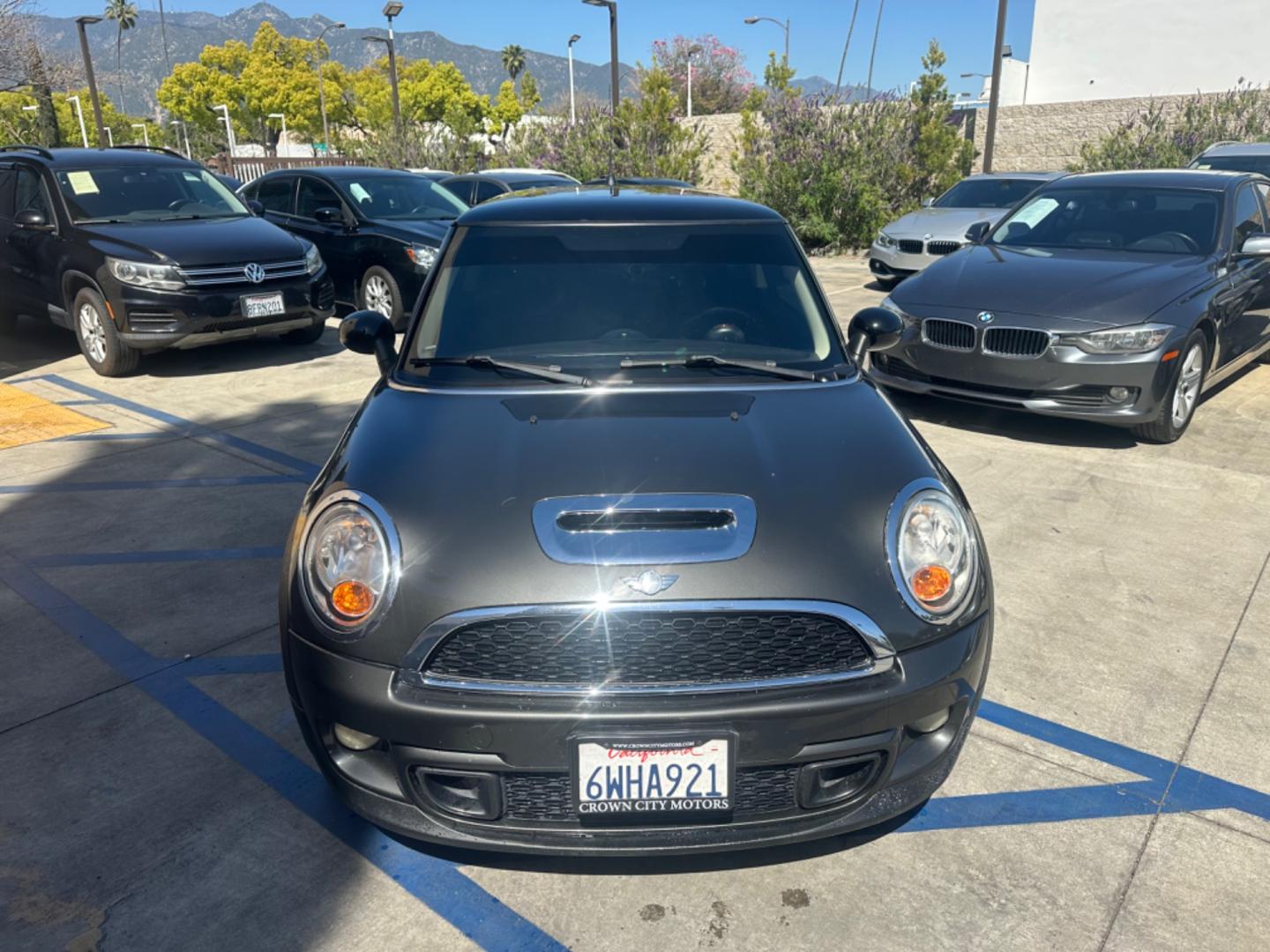 2012 Black /Black Mini Cooper Cloth (WMWSV3C52CT) with an 4Cylinder engine, Manual transmission, located at 30 S. Berkeley Avenue, Pasadena, CA, 91107, (626) 248-7567, 34.145447, -118.109398 - Tank : 13.20 Anti-Brake System : 4-Wheel ABS Steering Type : Rack and Pinion Front Brake Type : Disc Rear Brake Type : Disc Turning Diameter : 35.10 Front Suspension : Ind Rear Suspension : Ind Front Spring Type : Coil Rear Spring Type : Coil Tires : 195/55R16 Front Headroom : 38.80 Re - Photo#7